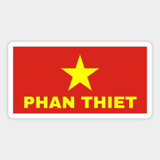 Phan Thiet City in Vietnamese Flag Sticker